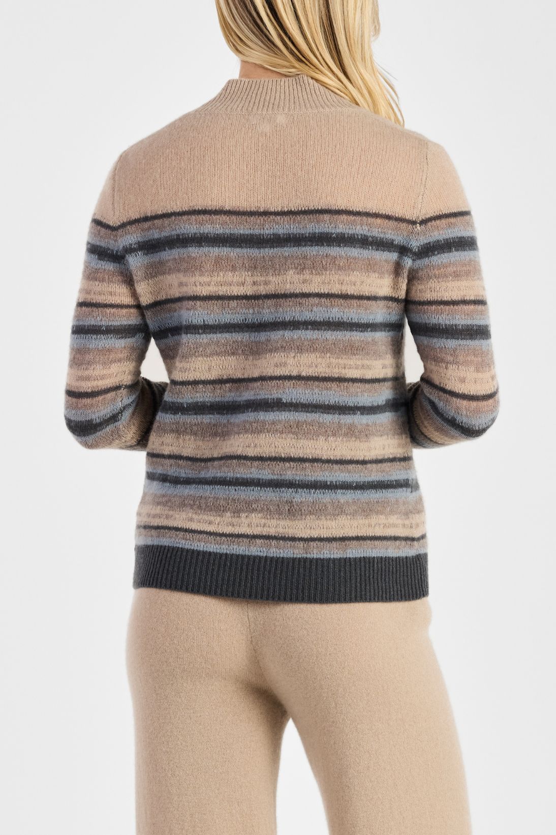 SQUARE NECK STRIPE TOP