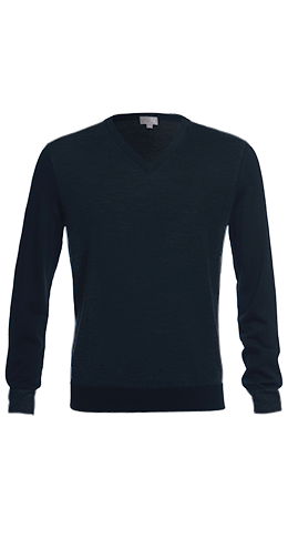 SUPERFINE V-NECK SWEATER