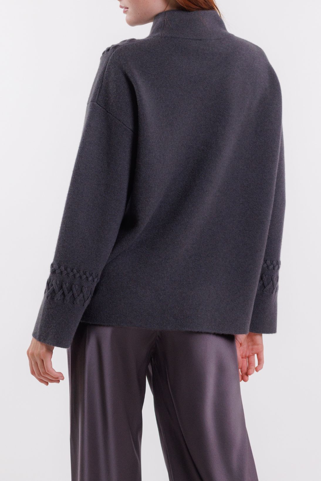 CROSS STITCH DOLMAN TOP