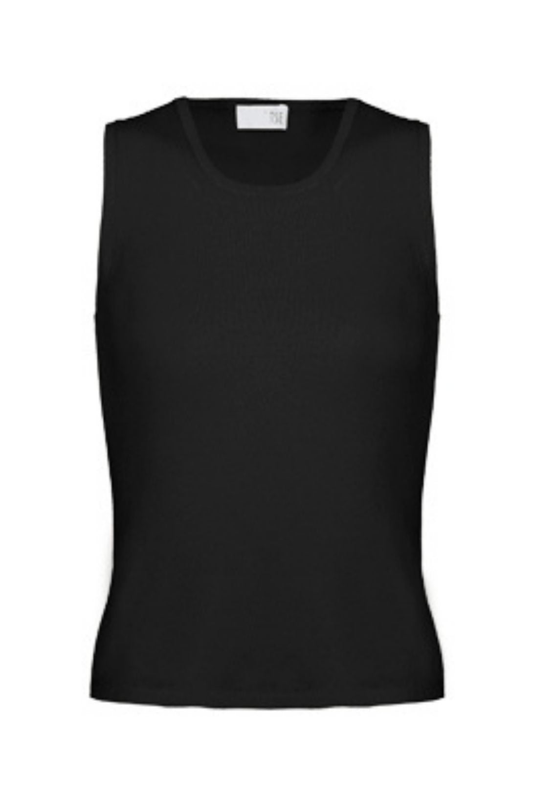 COTTON CREWNECK SHELL