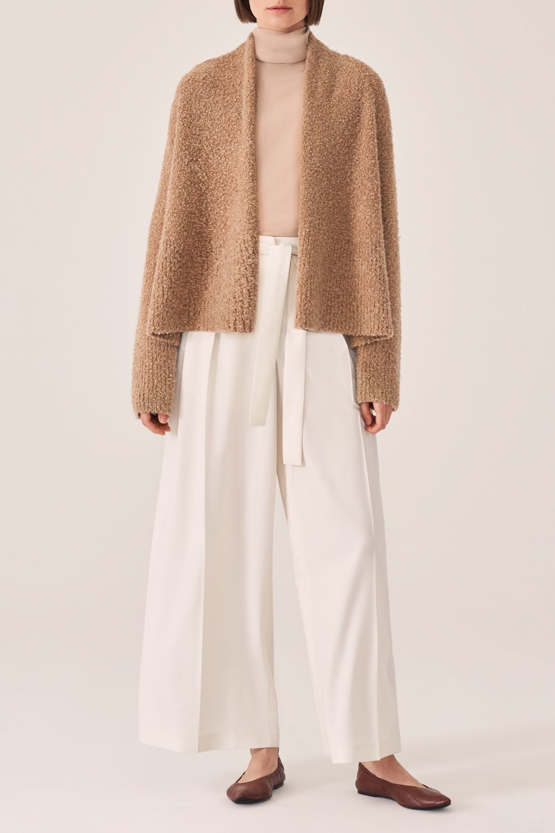 TEDDY CROPPED CARDIGAN