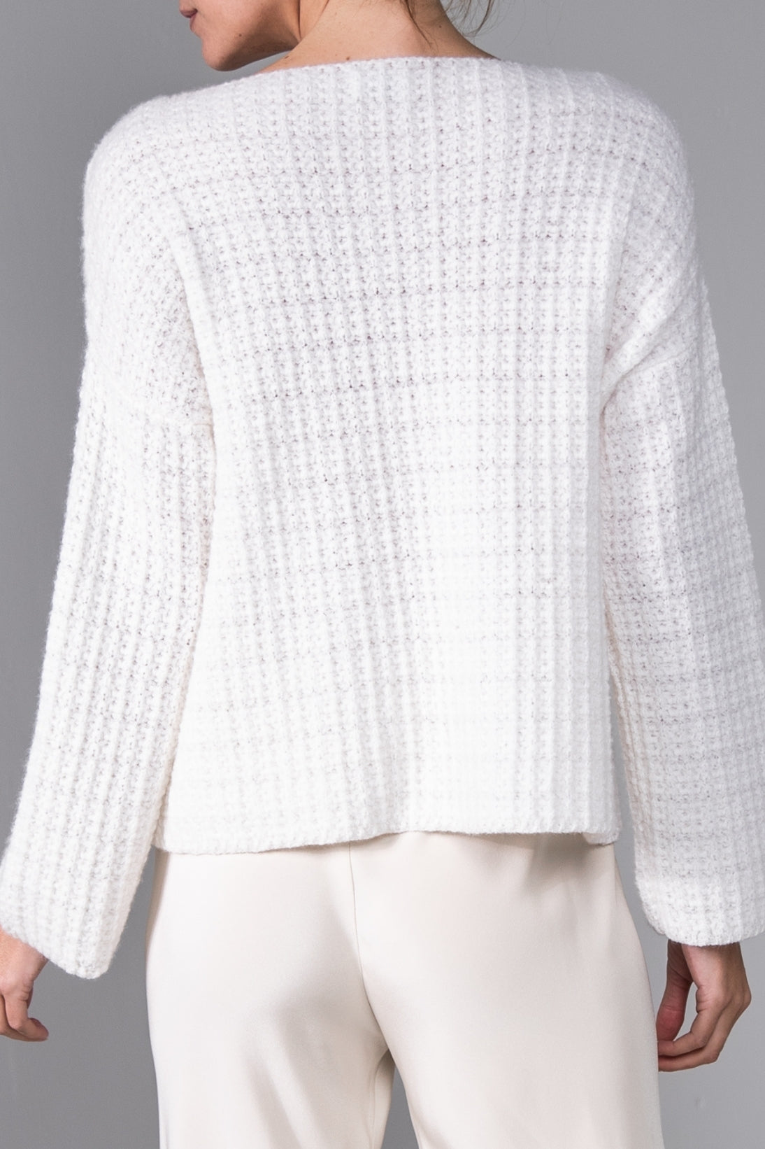 CHUNKY CLOUD RIB SWEATER