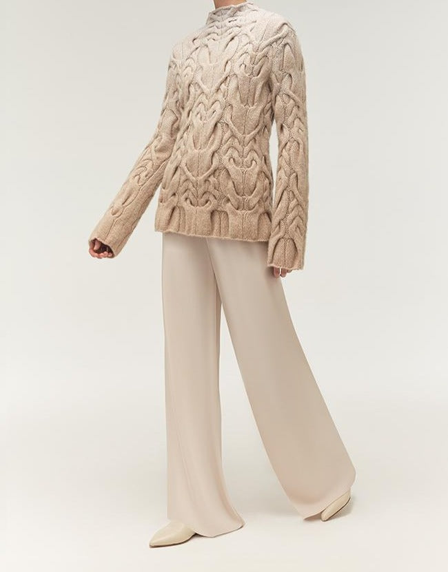 BIAS SILK PANT
