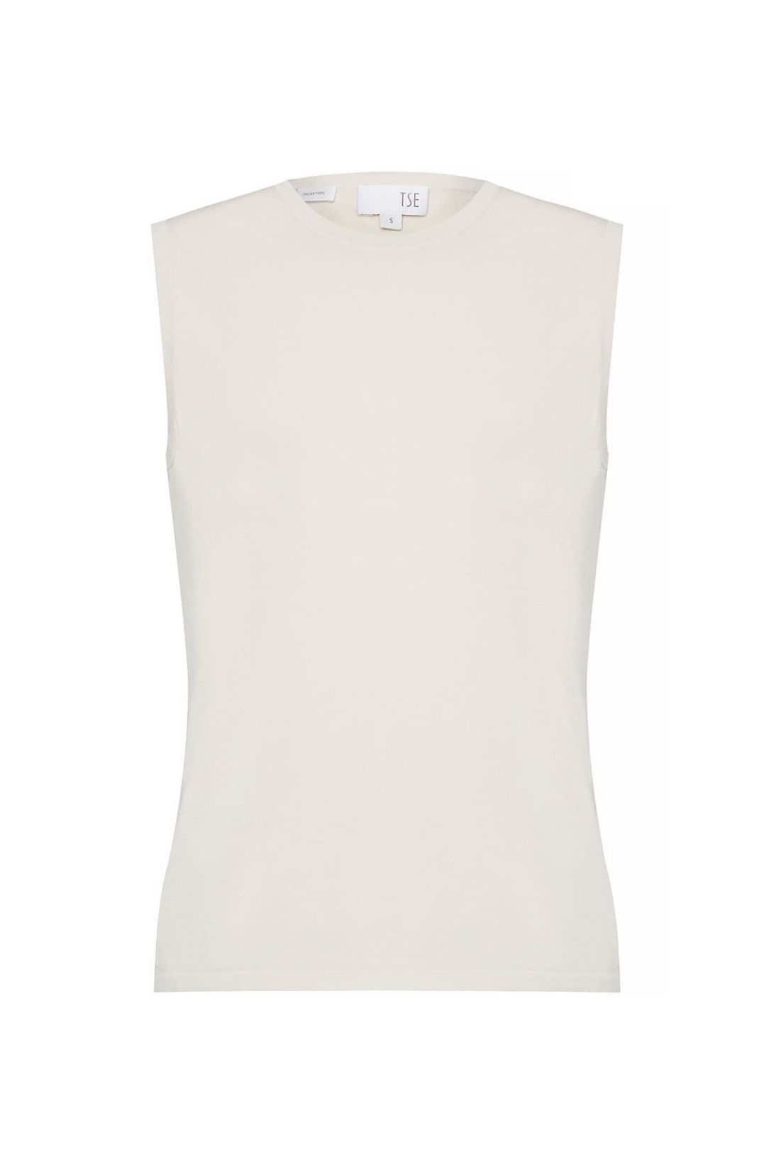 COTTON CREWNECK SHELL