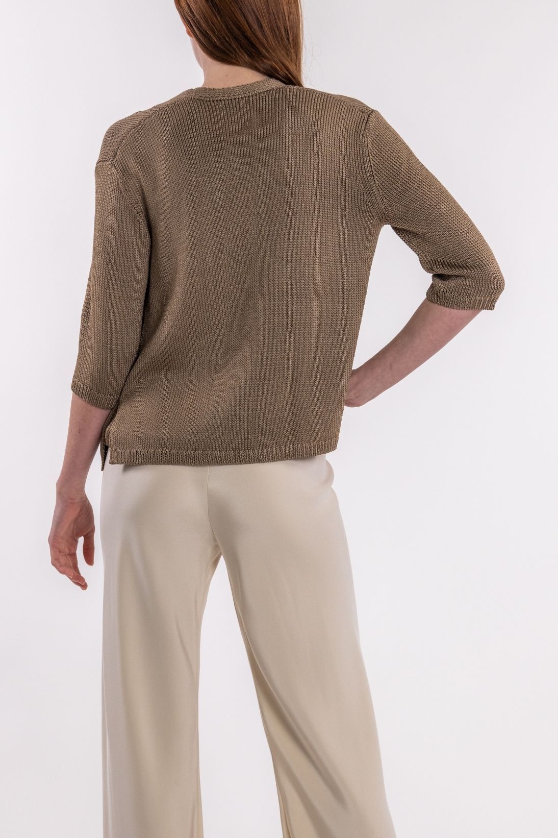 ELBOW SLEEVE CARDIGAN