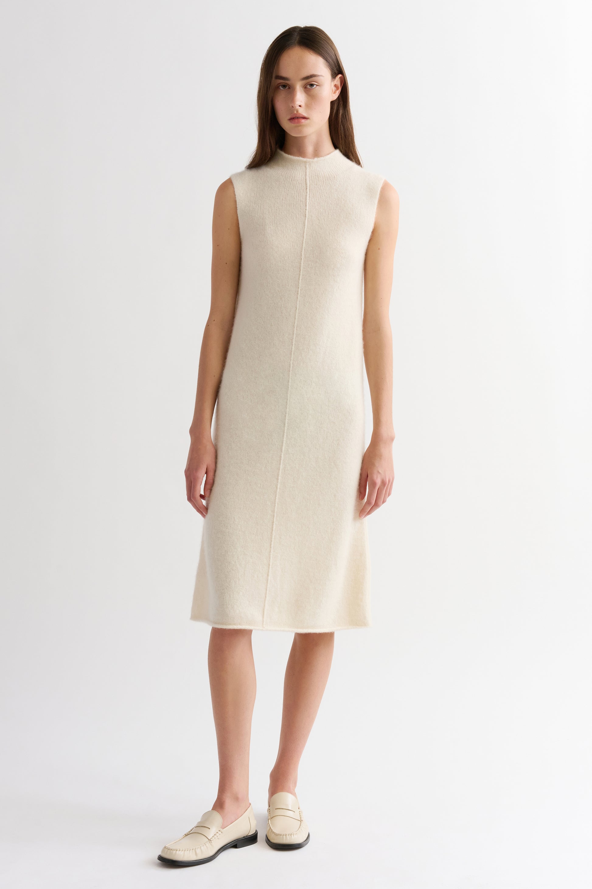 Women's Boucle Cashmere Dress