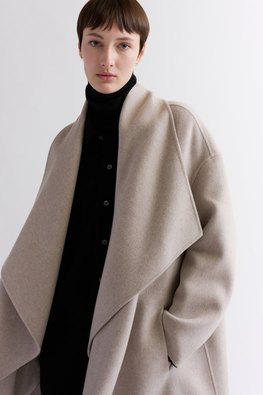 CASHMERE BLANKET COAT