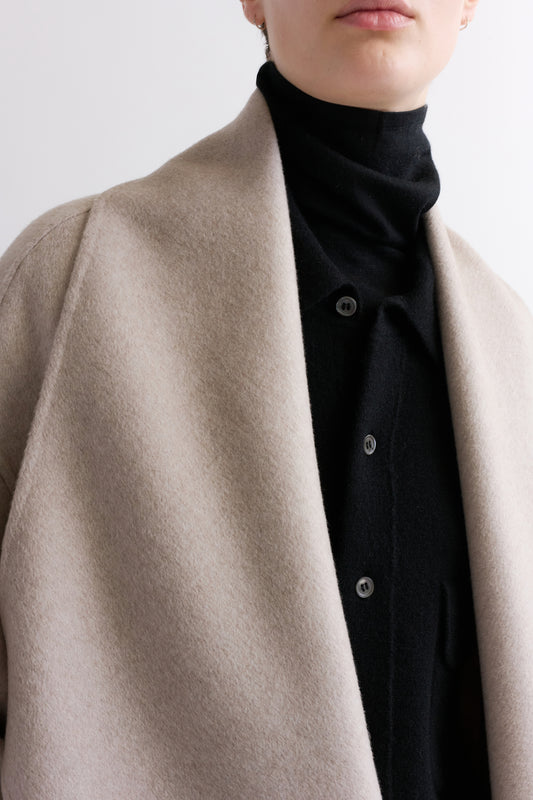 CASHMERE BLANKET COAT