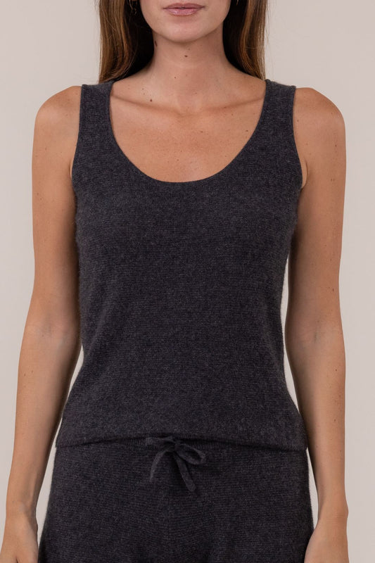 WAFFLE STITCH TANK