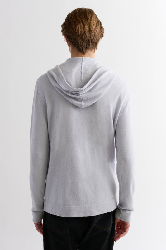 SUSTAINABLE CASHMERE HOODIE PULLOVER