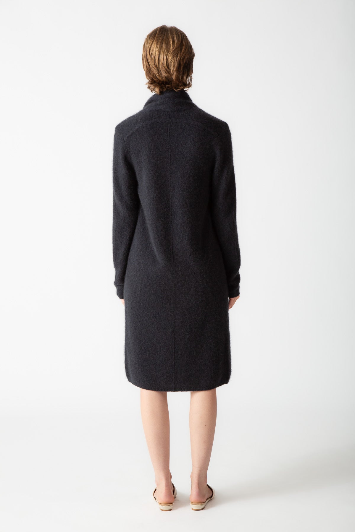 BOUCLE CASHMERE LONG CARDIGAN