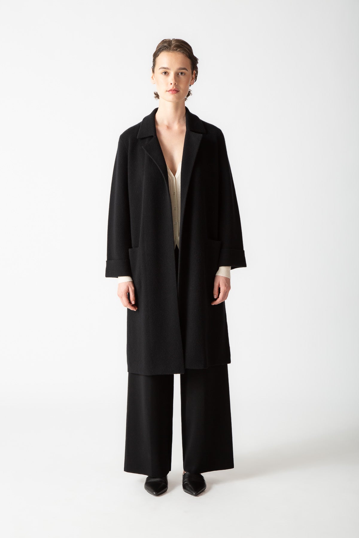 LONG COAT WITH POCKETS