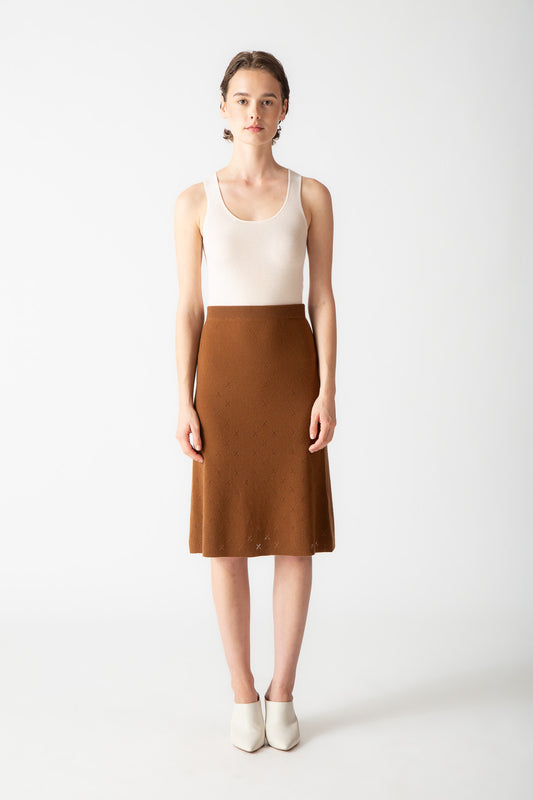 DETAILED STITCH SKIRT