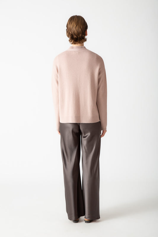 TEXTURED V-NECK CARDIGAN