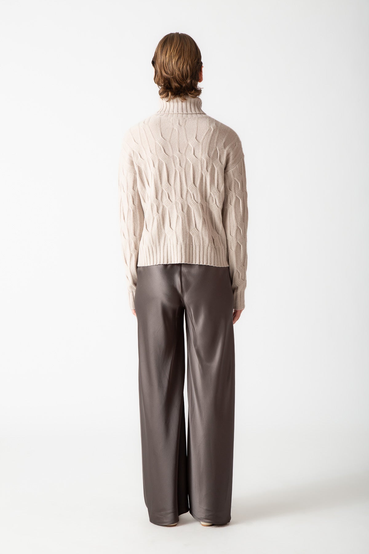 CABLE TURTLENECK