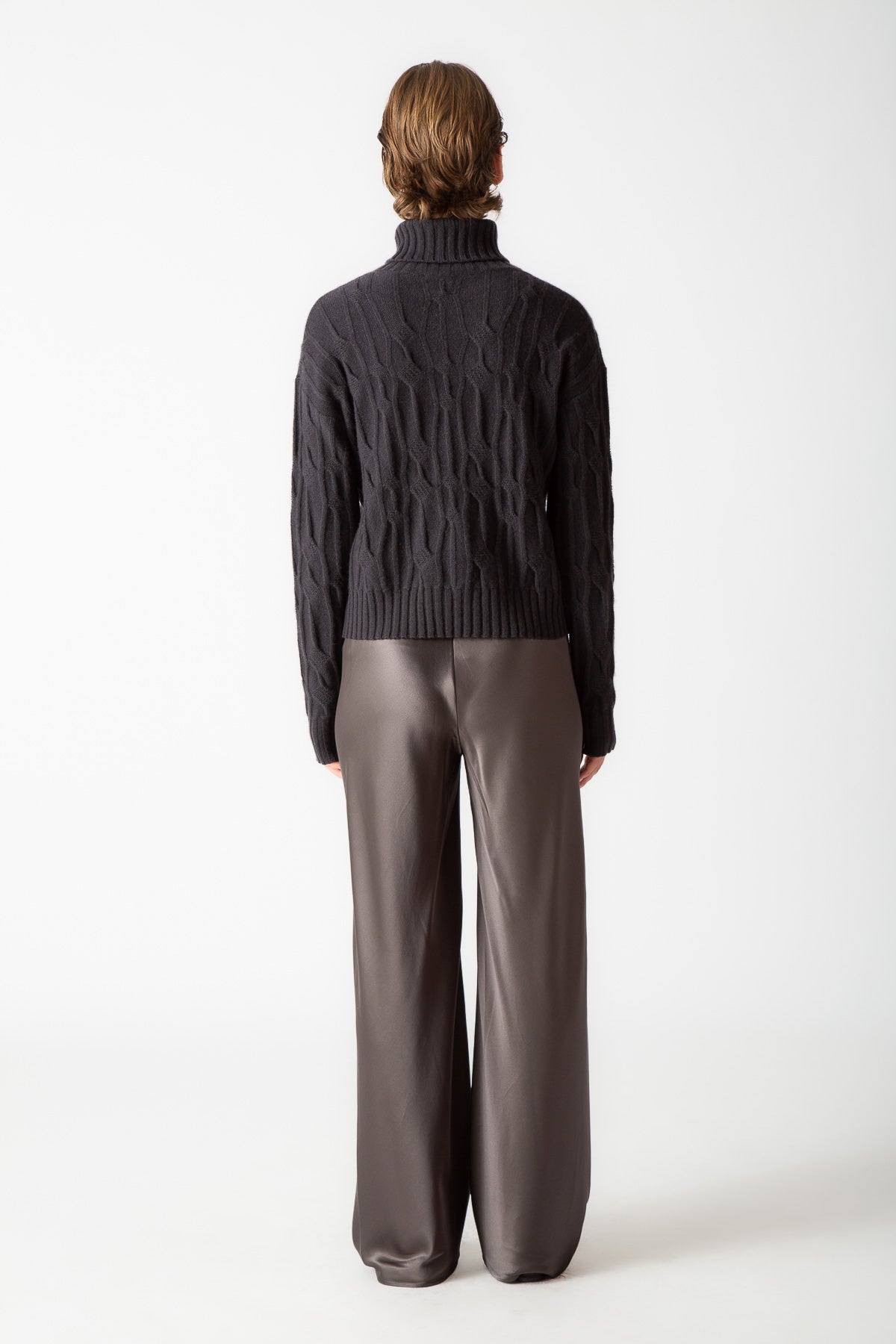 CABLE TURTLENECK