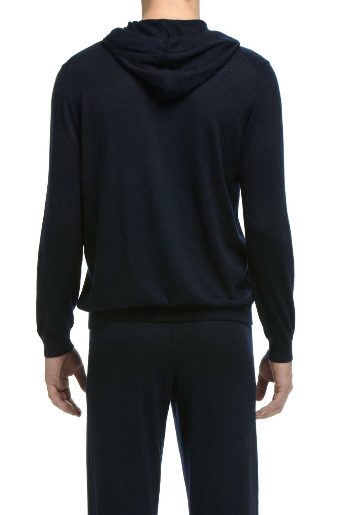 SUPERFINE CASHMERE ZIP UP HOODIE