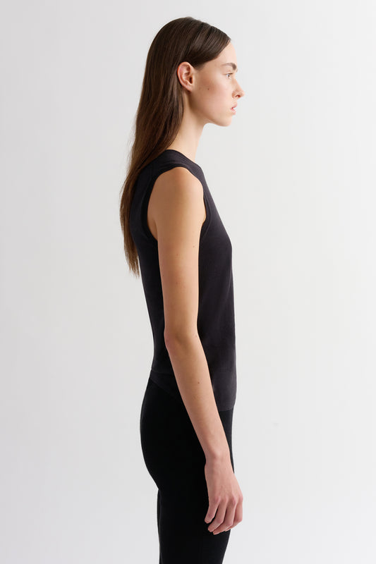 SUPERFINE CASHMERE TANK