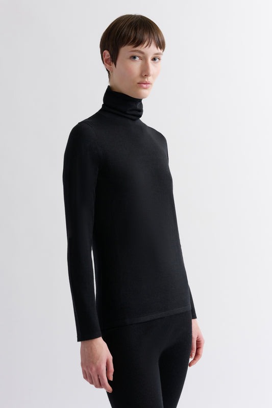 SUPERFINE CASHMERE TURTLENECK