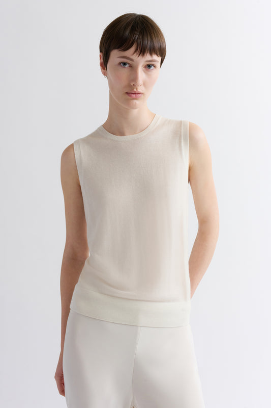 SUPERFINE CASHMERE TANK