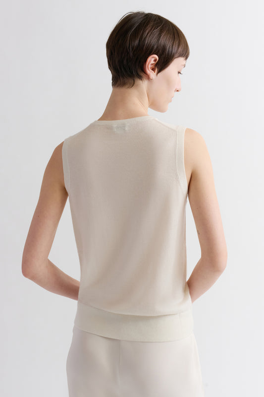 SUPERFINE CASHMERE TANK