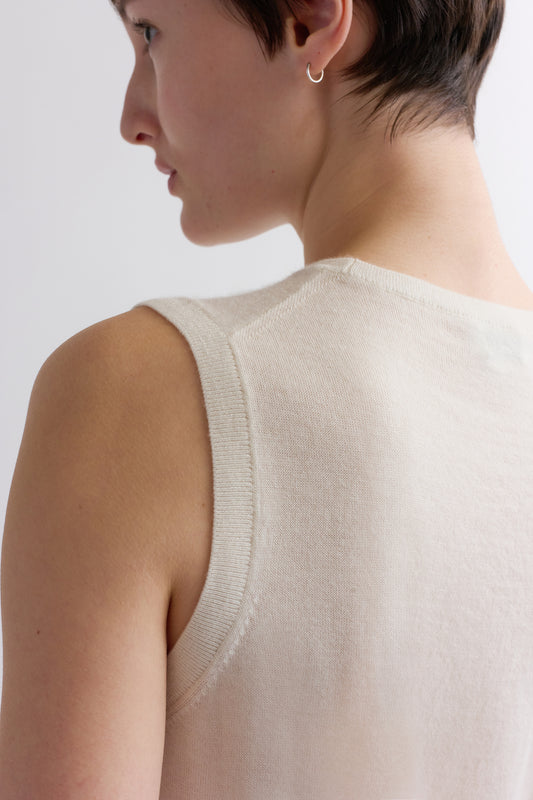 SUPERFINE CASHMERE TANK