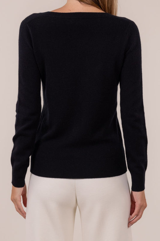 CLASSIC CASHMERE V-NECK