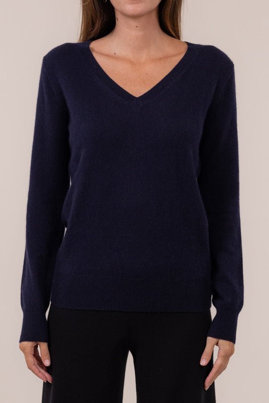 CLASSIC CASHMERE V-NECK