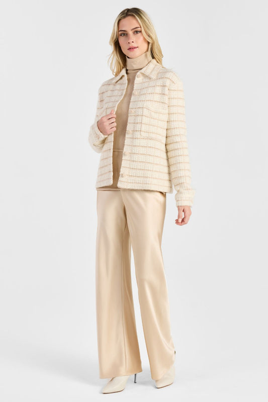 BUTTON-UP SHIRT JACKET