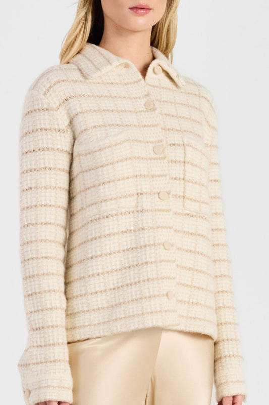 BUTTON-UP SHIRT JACKET