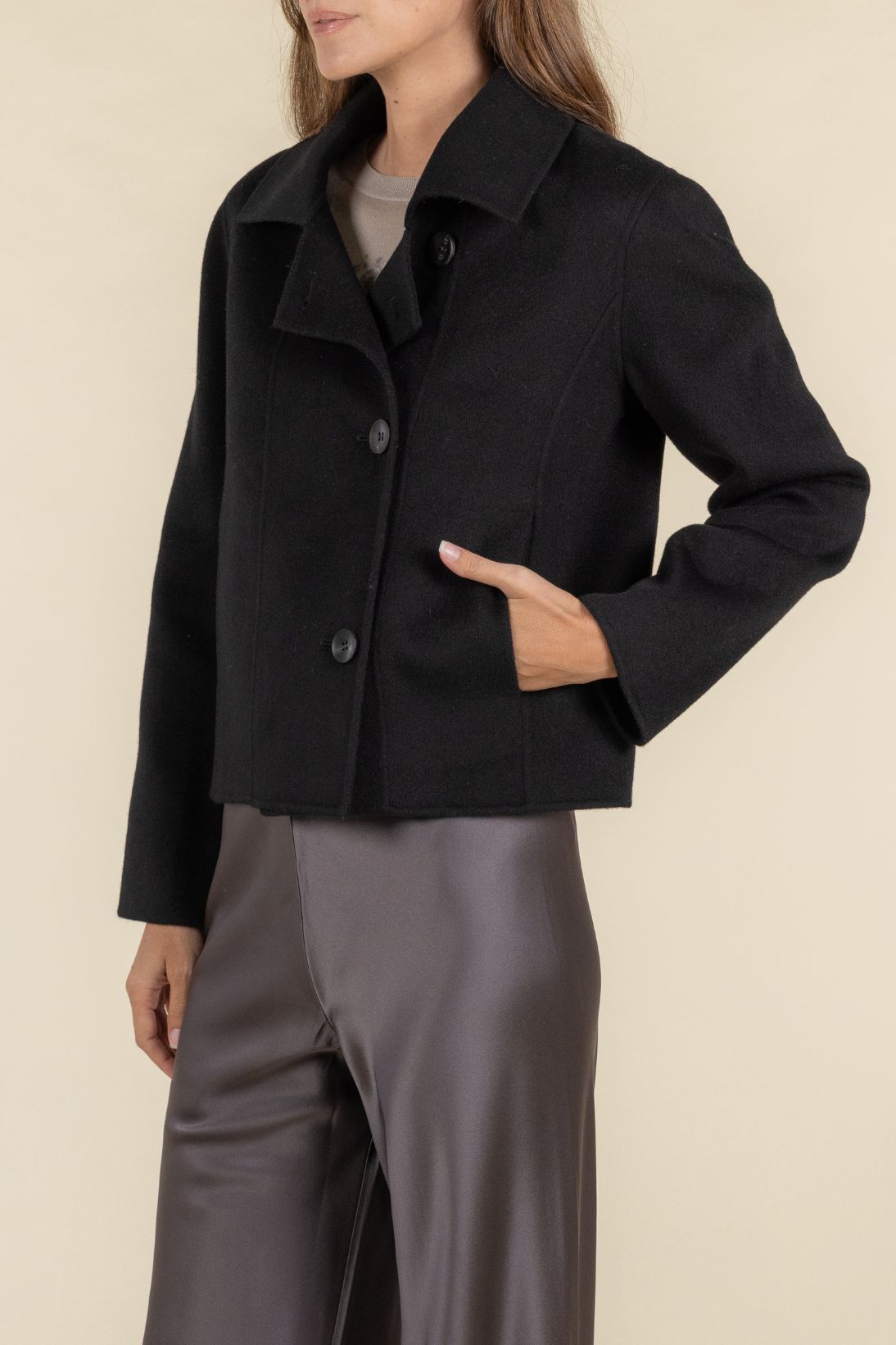 CASHMERE SHORT JACKET