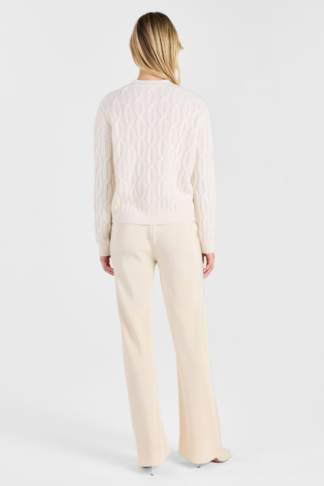 BRAIDED CABLE CARDIGAN