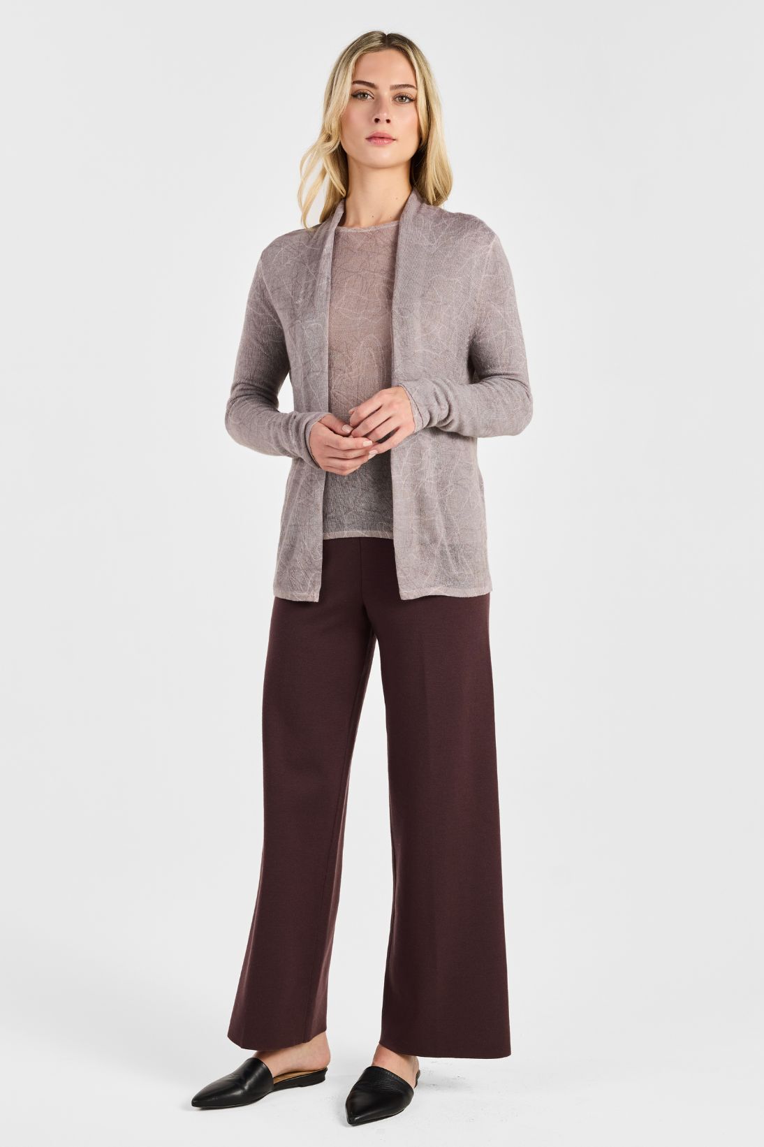 PRINTED MAP CARDIGAN