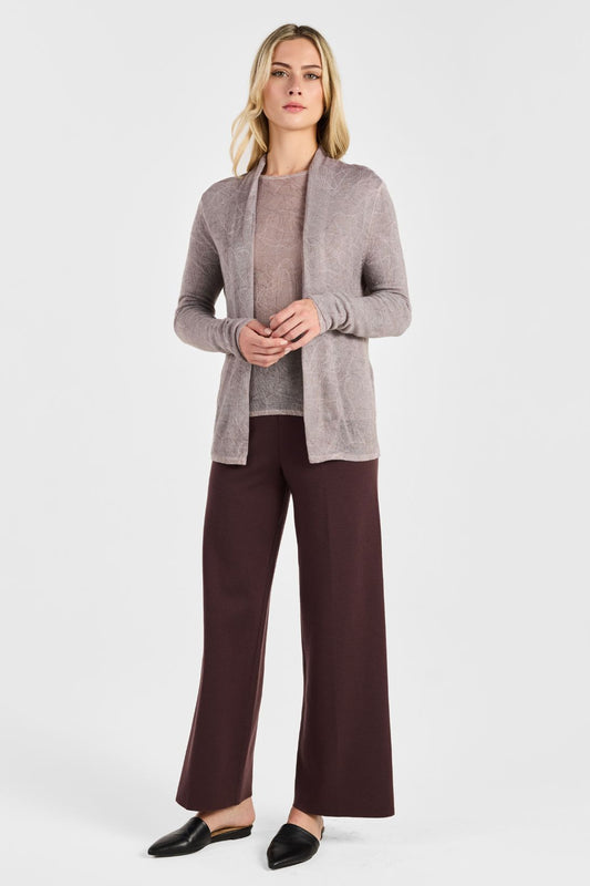 PRINTED MAP CARDIGAN