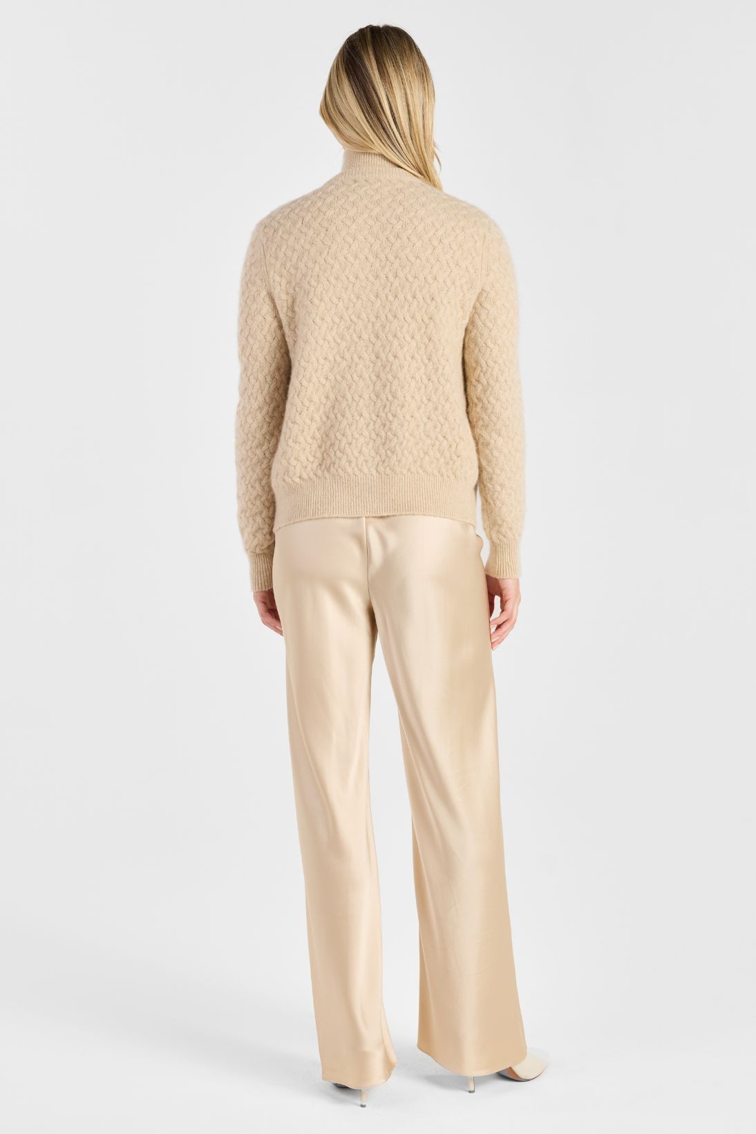 BOUCLE CASHMERE CARDIGAN