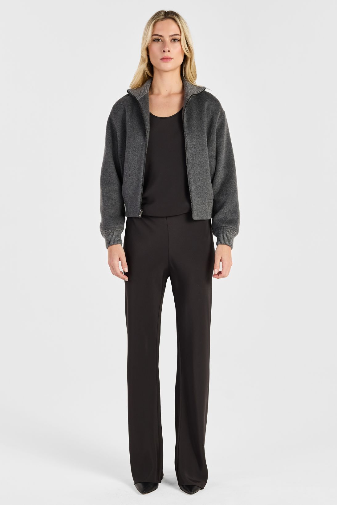 DOUBLE FACE BOMBER JACKET