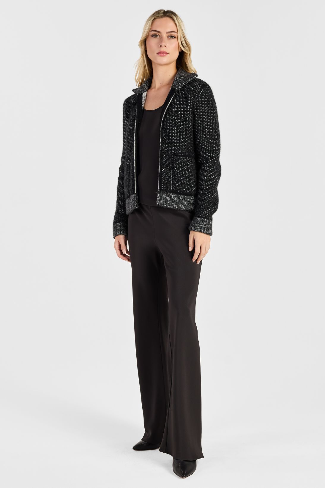 SEQUINS BOMBER JACKET