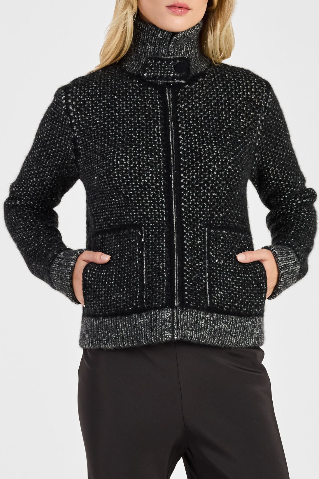 SEQUINS BOMBER JACKET