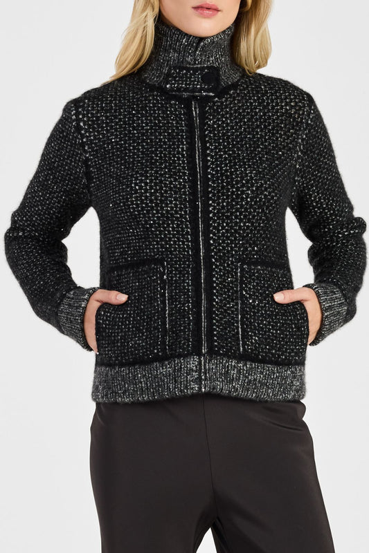 SEQUINS BOMBER JACKET