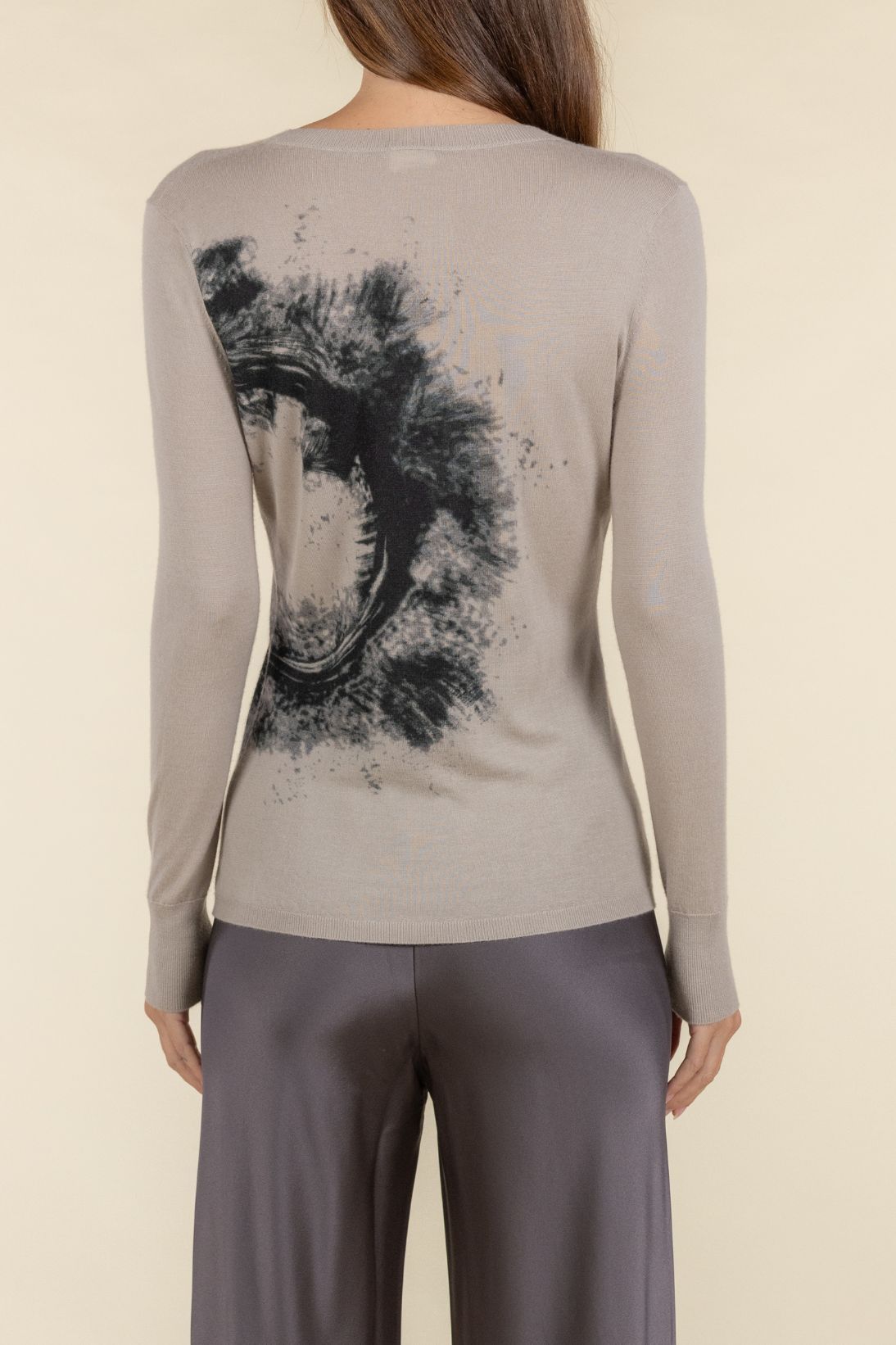 SUPERFINE BRUSHSTROKE TOP