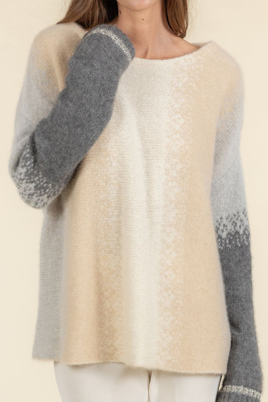 LUREX OMBRE SWEATER