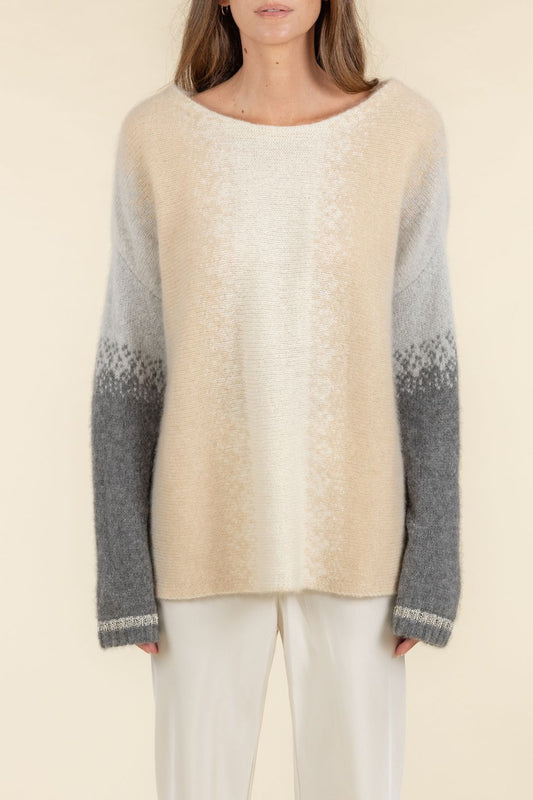 LUREX OMBRE SWEATER