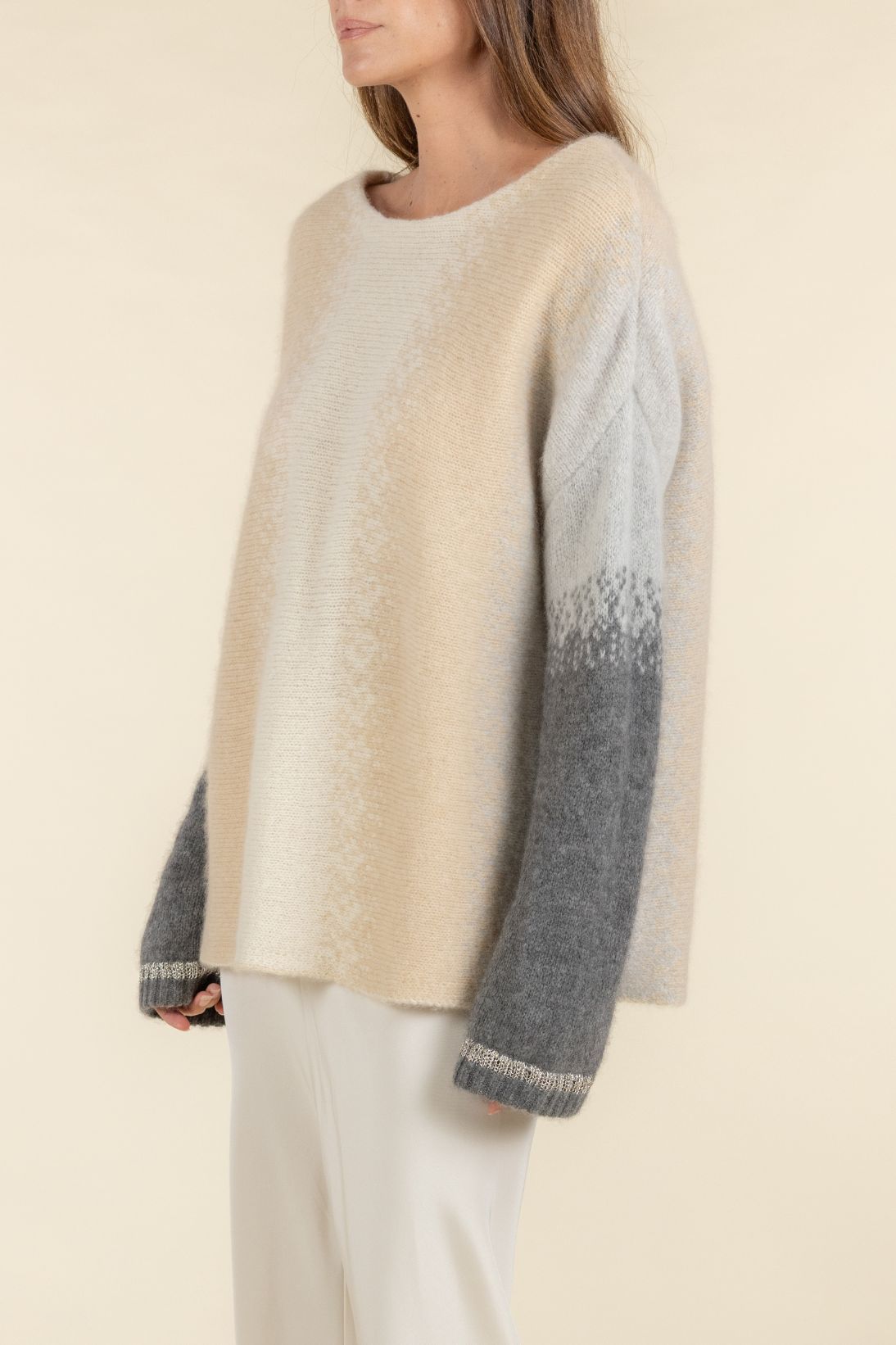 LUREX OMBRE SWEATER