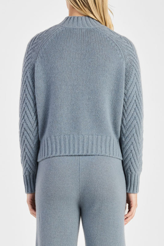 CHEVRON STITCH TOP