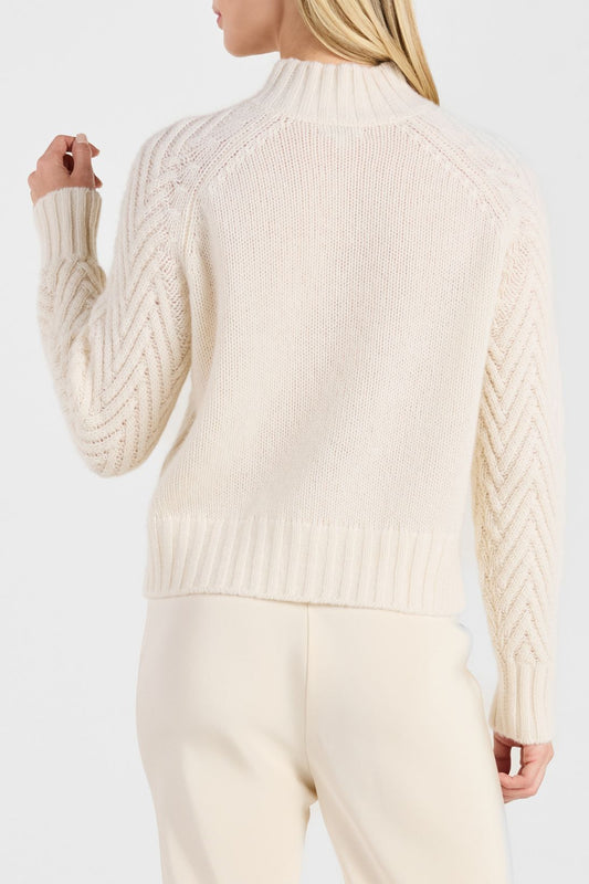 CHEVRON STITCH TOP