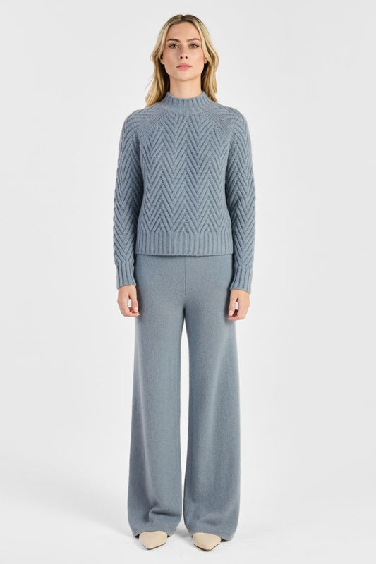 CHEVRON STITCH TOP