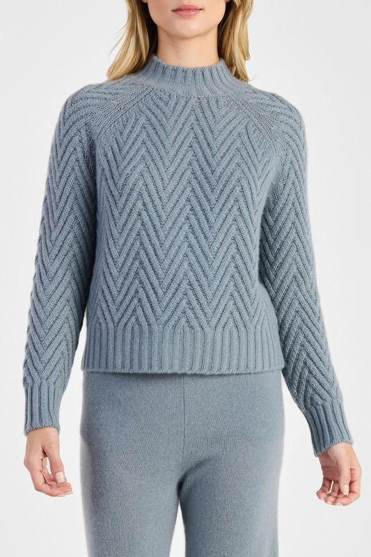 CHEVRON STITCH TOP