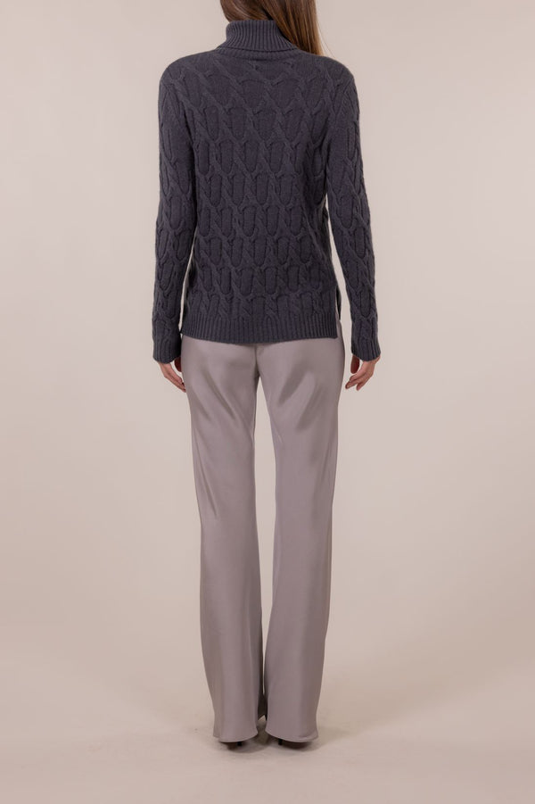Cecile Metallic Thread Turtleneck main image 1