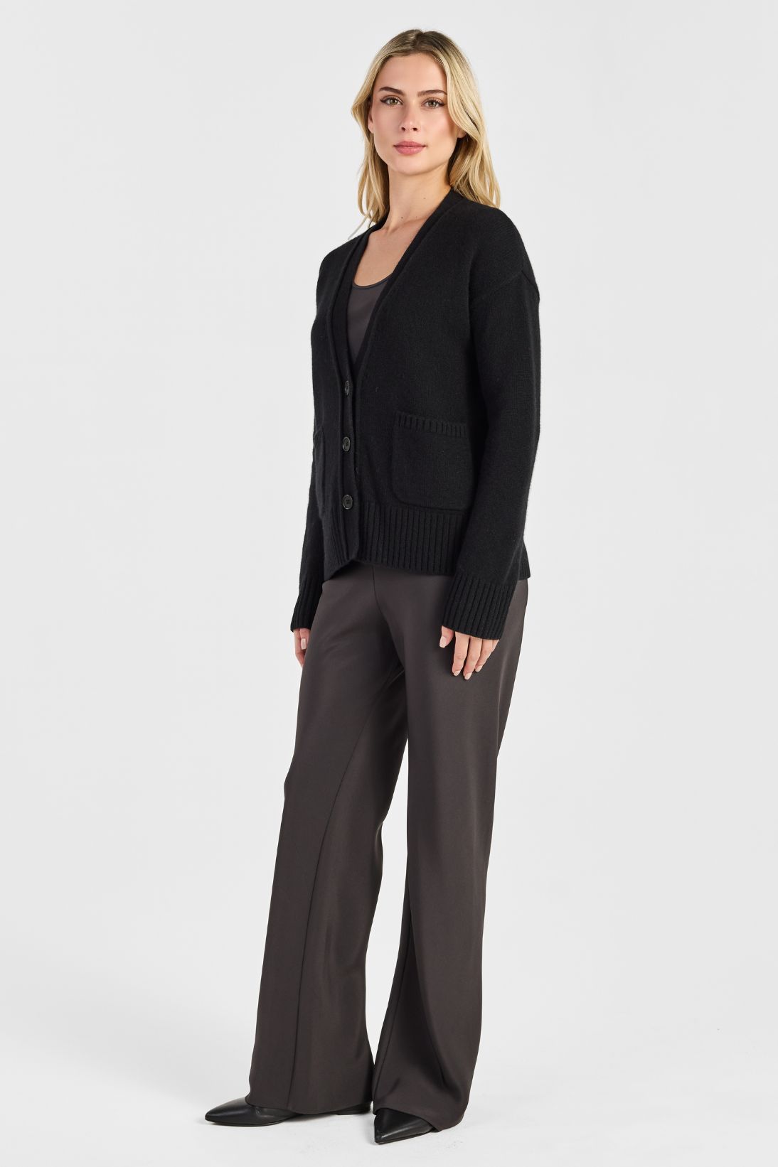 HEAVY JERSEY CARDIGAN