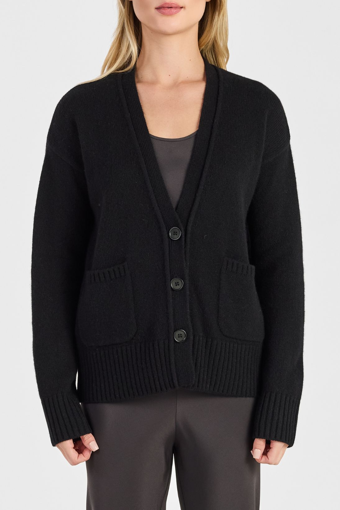 HEAVY JERSEY CARDIGAN